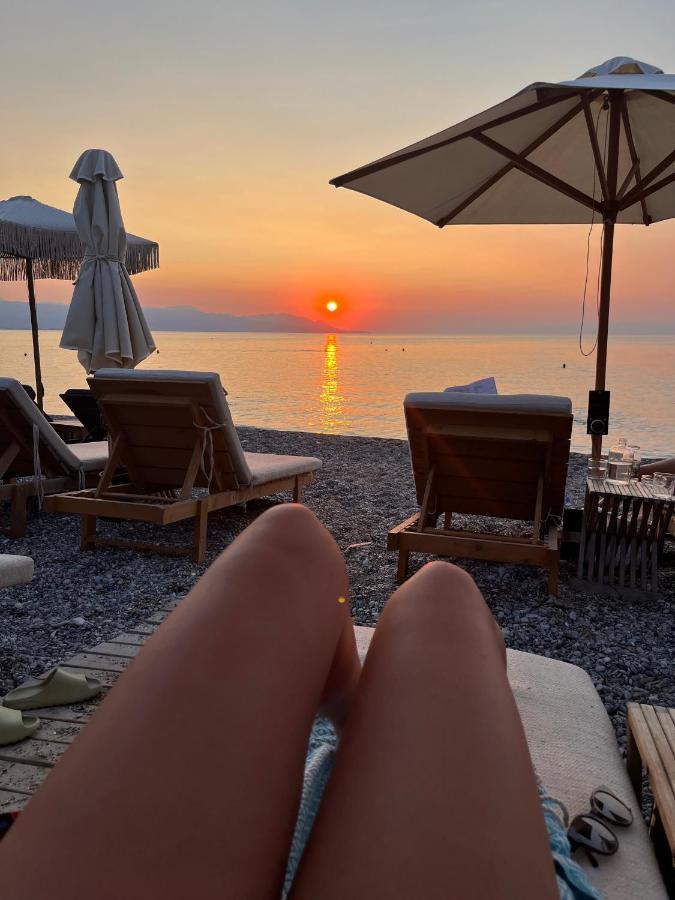 Beach Retreat In Town Corinth Ngoại thất bức ảnh