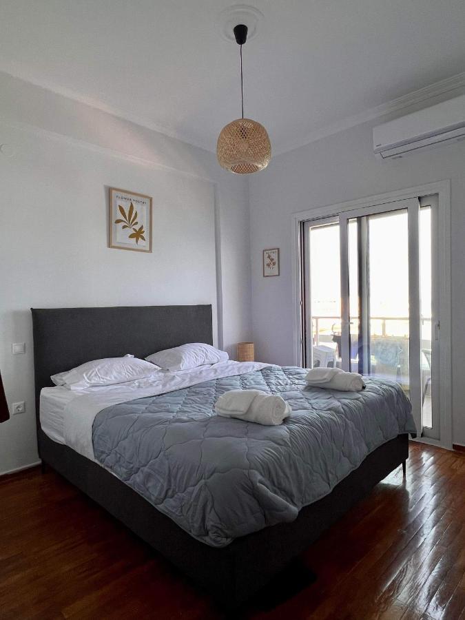 Beach Retreat In Town Corinth Ngoại thất bức ảnh